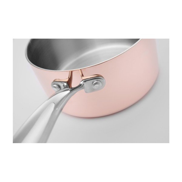 Medená rajnica s nerezom Hendi, ø 16,5 cm-image-1