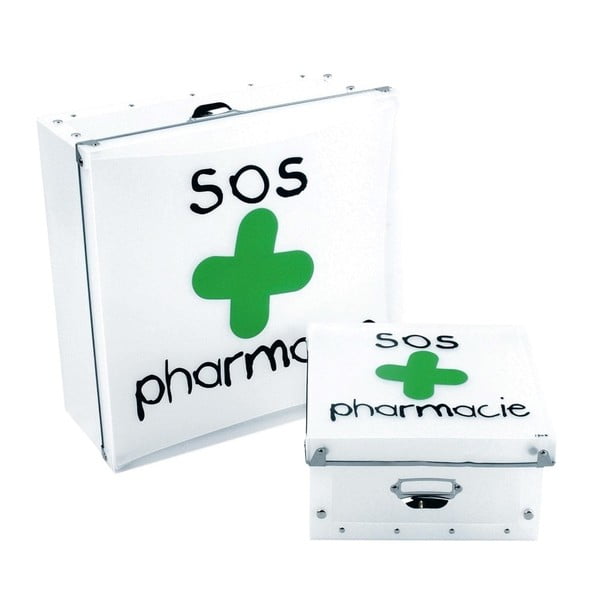 Úložný box na lieky Incidence SOS Pharmacie Big
