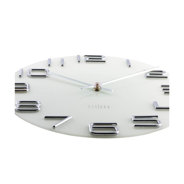 Hodiny Numbers Silver, 30 cm-image-4