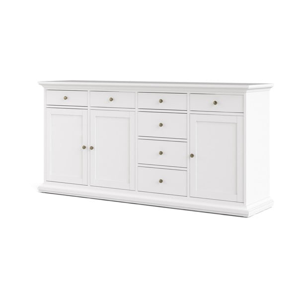 Biela nízka komoda 189x92 cm Paris – Tvilum-image-2