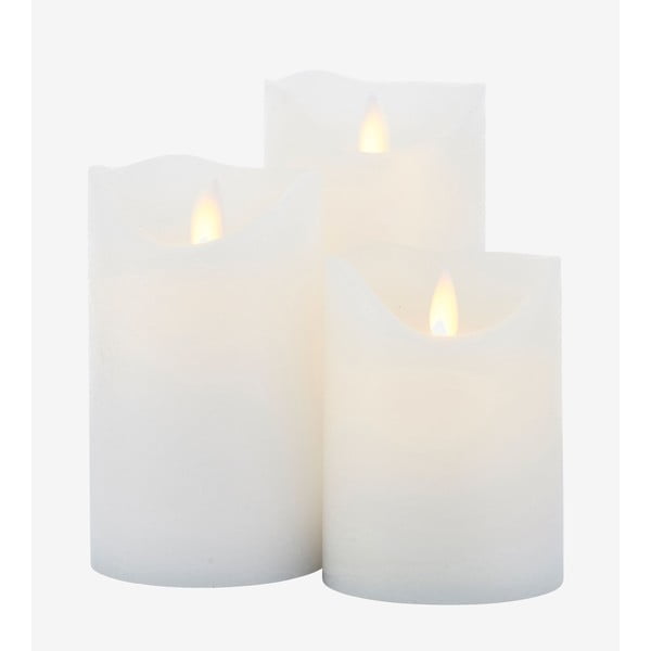 LED sviečky v súprave 3 ks (výška 15 cm) Sara Exclusive – Sirius-image-2