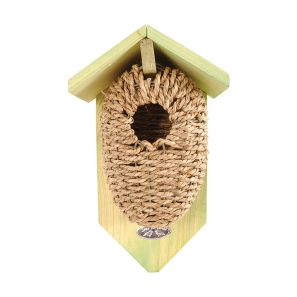 Vtáčia búdka z morskej trávy Esschert Design, výška 26,2 cm-image-2
