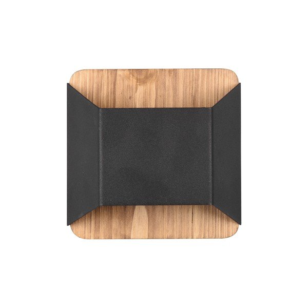 Matne čierne LED stmievateľné nástenné svietidlo Arino – Trio