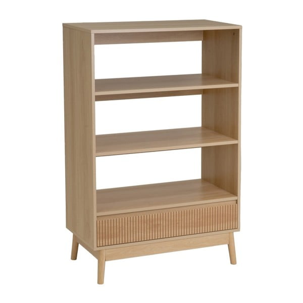 Knižnica v prírodnej farbe 80x120x40 cm Naroa – Casa Selección