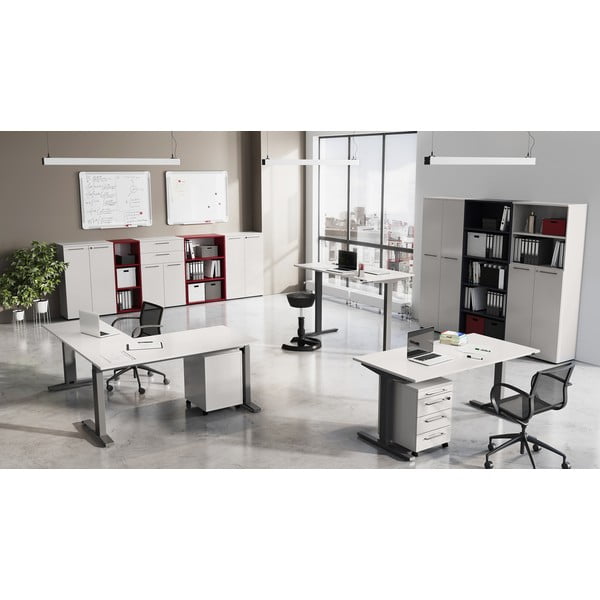 Prídavná doska k písaciemu stolu 80x80 cm Agenda – Germania-image-1