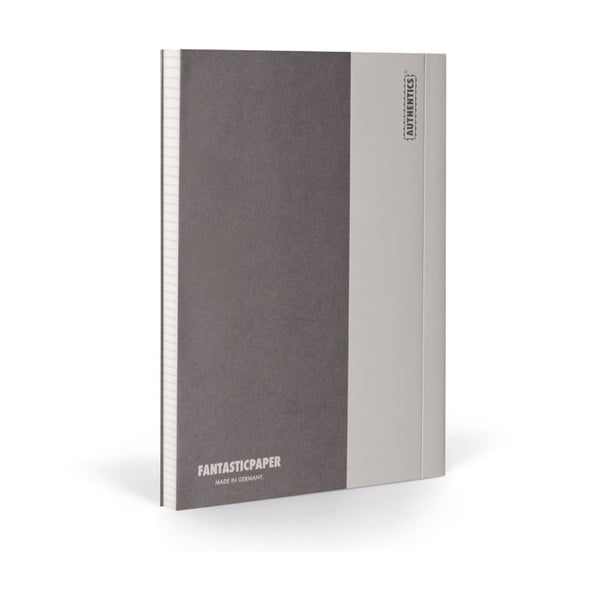 Zápisník FANTASTICPAPER XL Stone/Warm Grey, štvorčekový