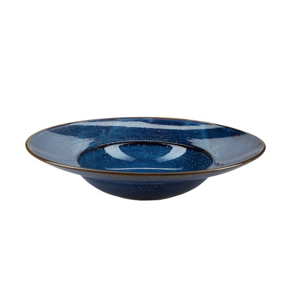 Modrý porcelánový tanier Bahne & CO Space, ø 28,5 cm