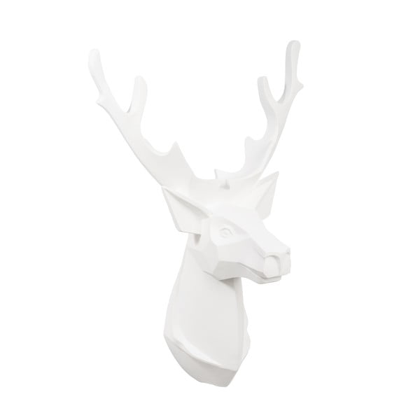 Závesná dekorácia Reindeer, biela