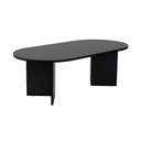 Čierny matný konferenčný stolík 60x119 cm Sable – Kalune Design