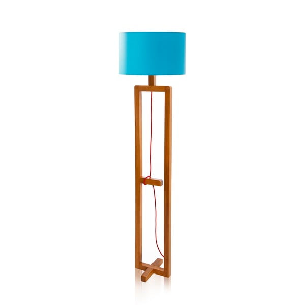 Stojacia lampa Dal Blue Walnut
