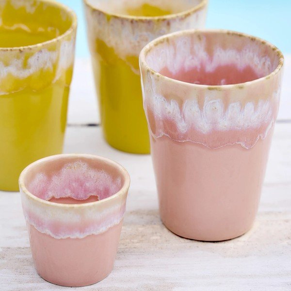 Ružová kameninová šálka na espresso Costa Nova Grespresso-image-3