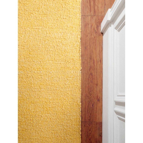 Žltý ručne tkaný behúň z materiálu buklé 80x200 cm Notting Hill Portobello – Ted Baker-image-4