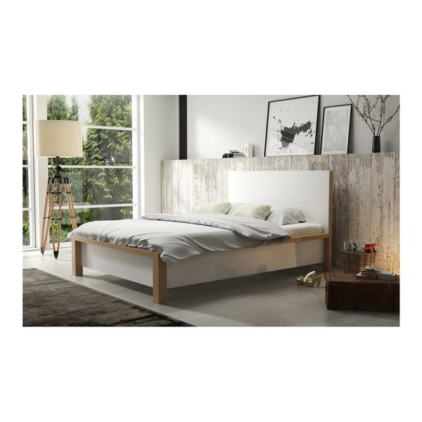 Dvojlôžková posteľ z borovicového dreva s úložným priestorom SKANDICA InBig, 180 × 200 cm-image-4