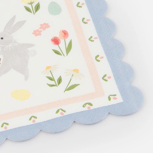Papierové obrúsky v súprave 16 ks Easter Bunny – Meri Meri-image-1