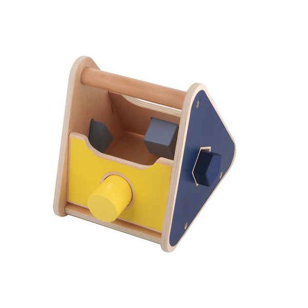 Drevená vkladacia hračka Kindsgut Basket-image-3