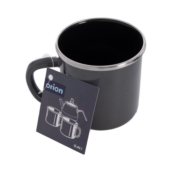 Tmavosivý hrnček na latte 410 ml – Orion-image-2