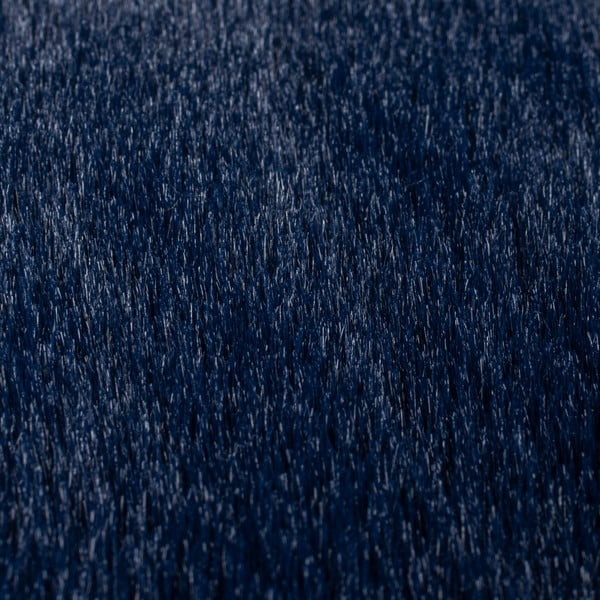 Tmavomodrá syntetická kožušina 200x290 cm Ivy Luxury Fur – Flair Rugs-image-4