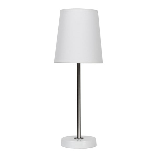 Biela stolová lampa Vox Base