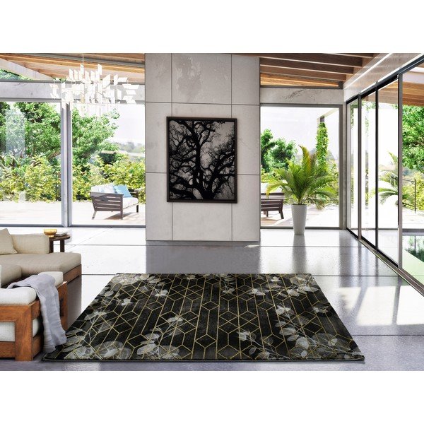 Černý koberec Universal Poet, 200 x 290 cm-image-1