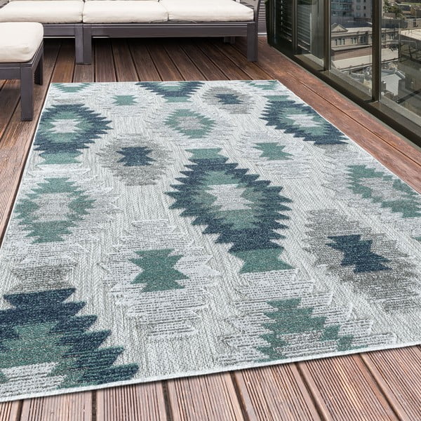 Modrý vonkajší koberec 200x290 cm Bahama – Ayyildiz Carpets-image-1