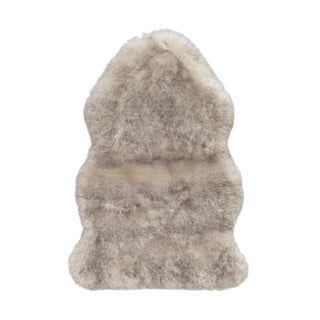 Hnedá umelá kožušina Mint Rugs Uni Soft, 90 × 60 cm