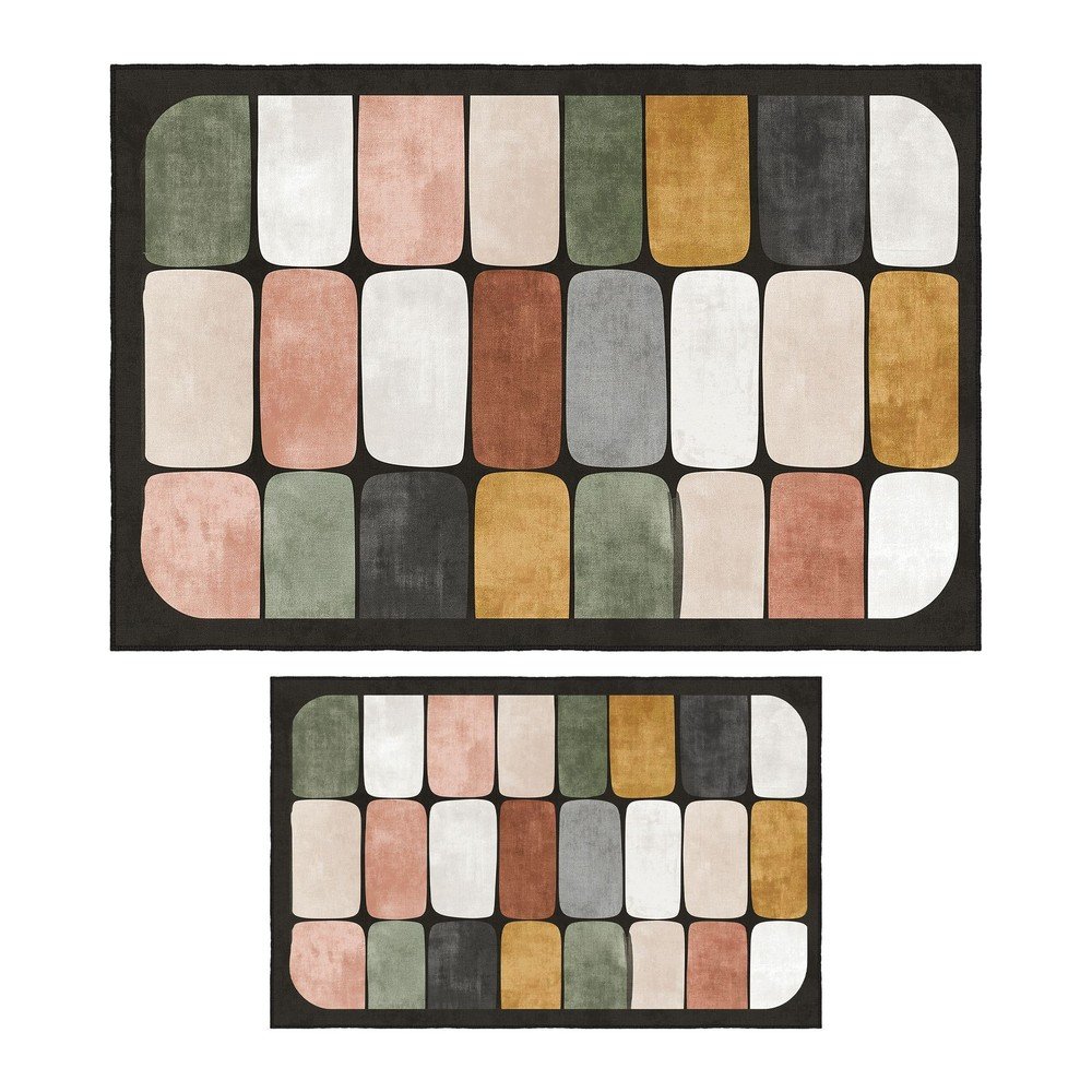 Kúpeľňové predložky v súprave 2 ks 60x100 cm – Foutastic