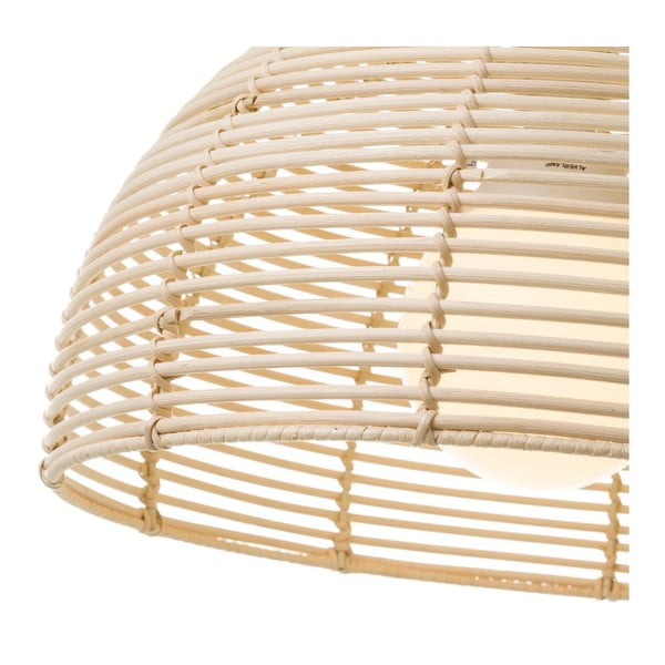 Ratanové stropné svietidlo v prírodnej farbe s ratanovým tienidlom ø 38 cm Natural Way – Casa Selección-image-2