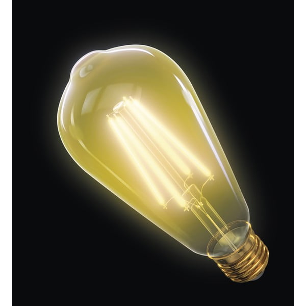 LED žiarovka EMOS Vintage ST64 Warm White, 4W E27-image-1