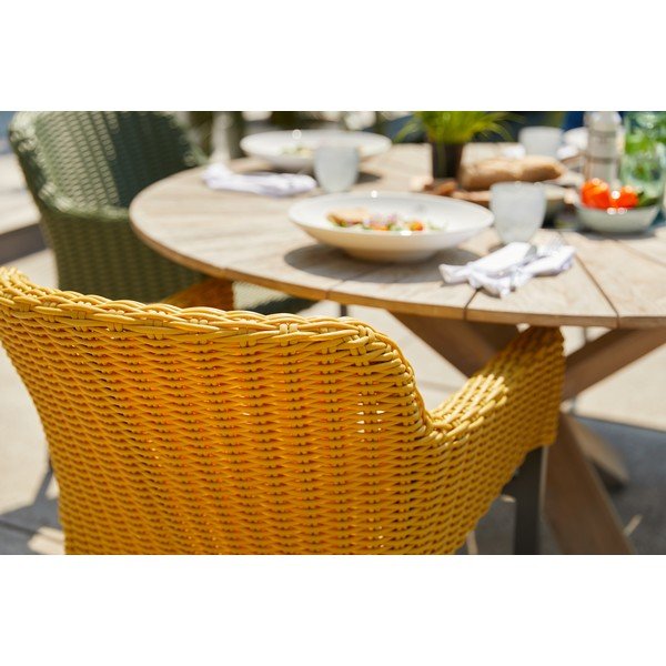 Záhradný stôl z teakového dreva Hartman Provence, ø 150 cm-image-3