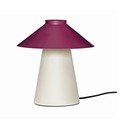 Fialovo-béžová kovová stolná lampa Chipper - Hübsch