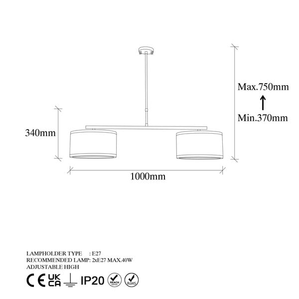 Závesné svietidlo v zlatej farbe Way – Opviq lights-image-4
