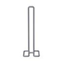 Sivý oceľový držiak na kuchynské utierky Wires – Blomus