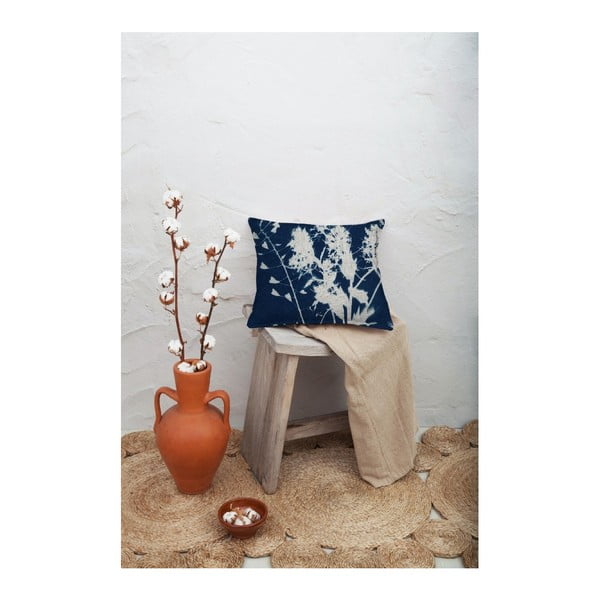 Obliečka na vankúš Really Nice Things Blue Spots, 45 × 45 cm-image-1