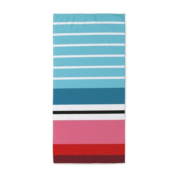Uterák Remember Stripes Blue, 50 x 100 cm