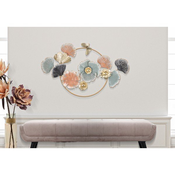 Kovová nástenná dekorácia 91x57 cm Sofy - Mauro Ferretti-image-1