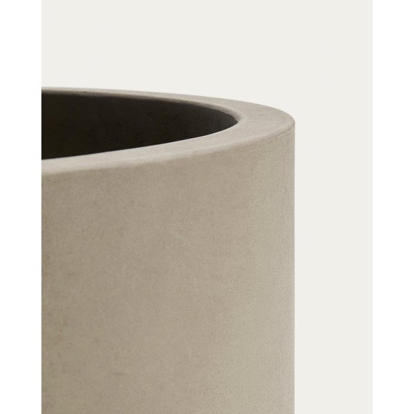 Betónový obal na kvetináč ø 52 cm Aiguablava – Kave Home-image-4