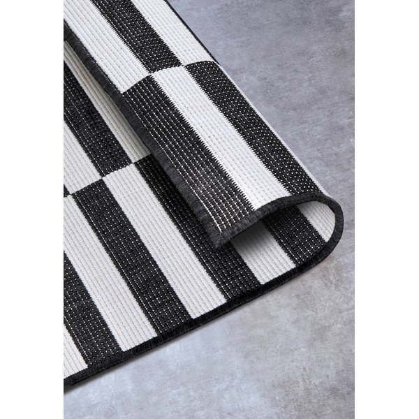 Čierno-biely behúň 80x300 cm Viela – Hanse Home-image-1