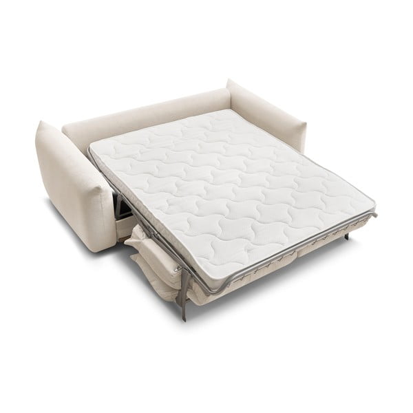 Krémová rozkladacia pohovka 234 cm Ernest – Bobochic Paris-image-4