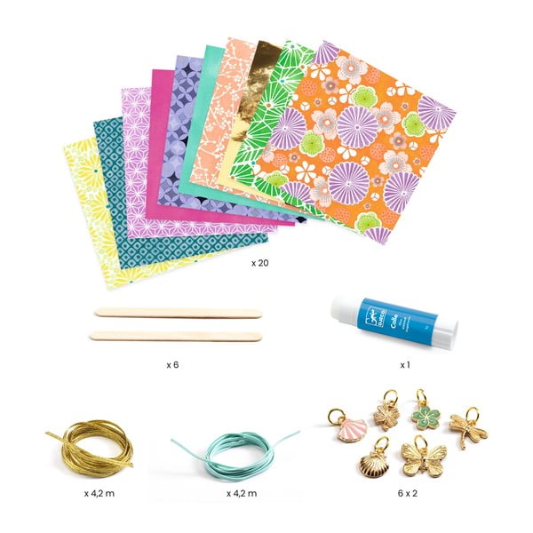 Set na výrobu papierových náramkov Djeco-image-1