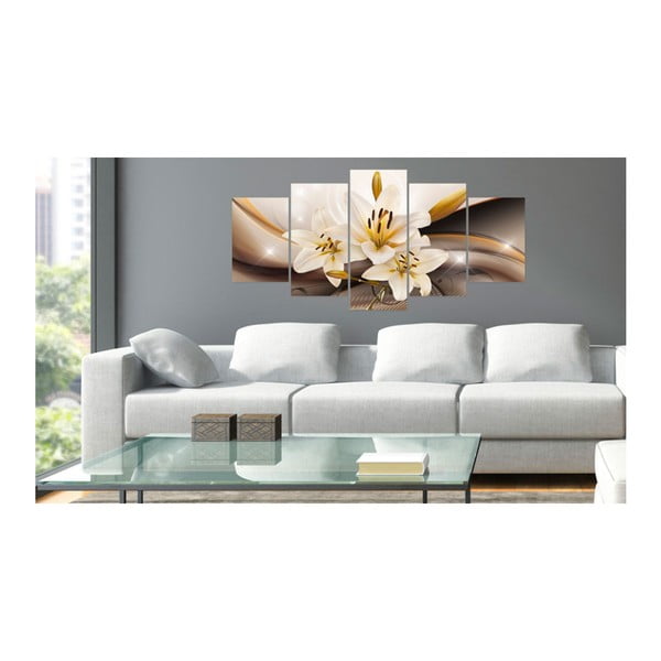 Obraz na plátne Artgeist Shiny Lily, 100 × 50 cm