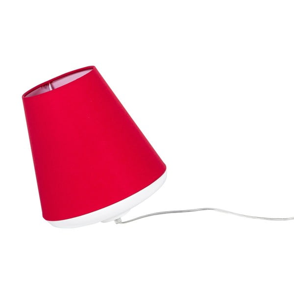 Červeno-biela stolová lampa Creative Lightings Equlibrista