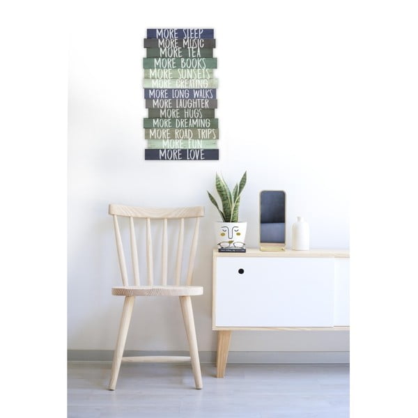 Ceduľa 30x50 cm I Want More – Really Nice Things-image-2