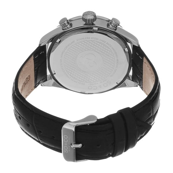 Pánske hodinky Monticello Style Silver/Black-image-1