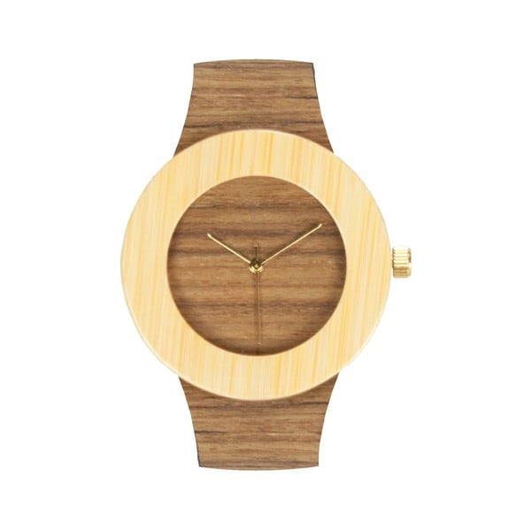 Drevené hodinky Analog Watch Co. Teak & Bamboo