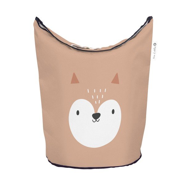 Oranžový látkový detský úložný kôš Dots from the Forest - Butter Kings-image-2