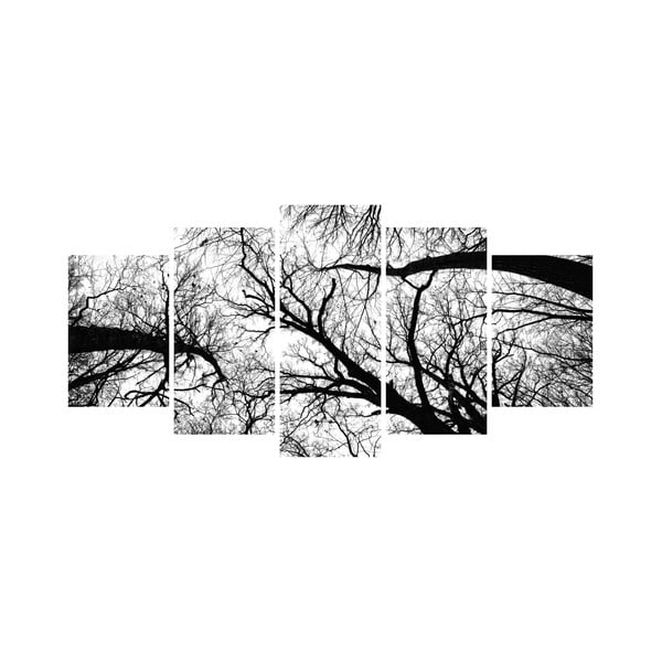 Viacdielny obraz Black&White no. 95, 100x50 cm