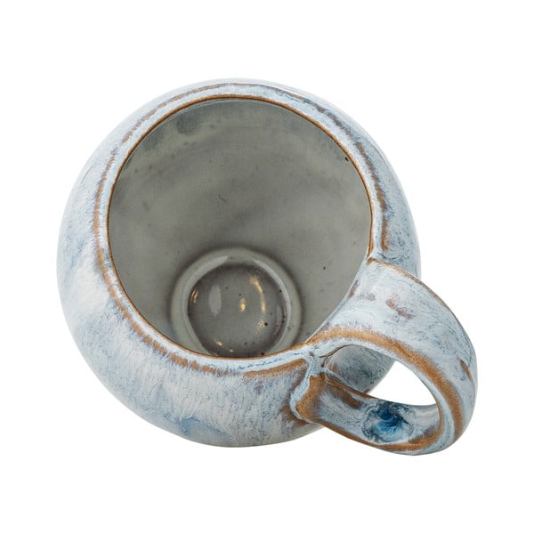 Svetlomodré šálky v súprave 4 ks na cappuccino z kameniny 250 ml Avonlea – Bloomingville-image-3