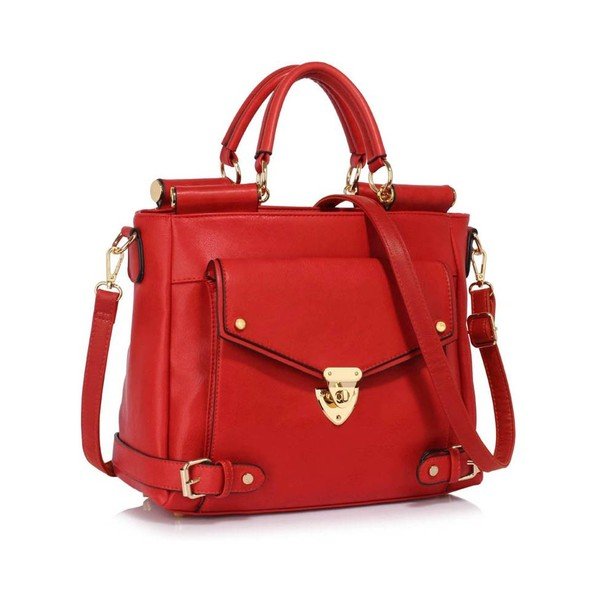 Kabelka L&S Twist Red