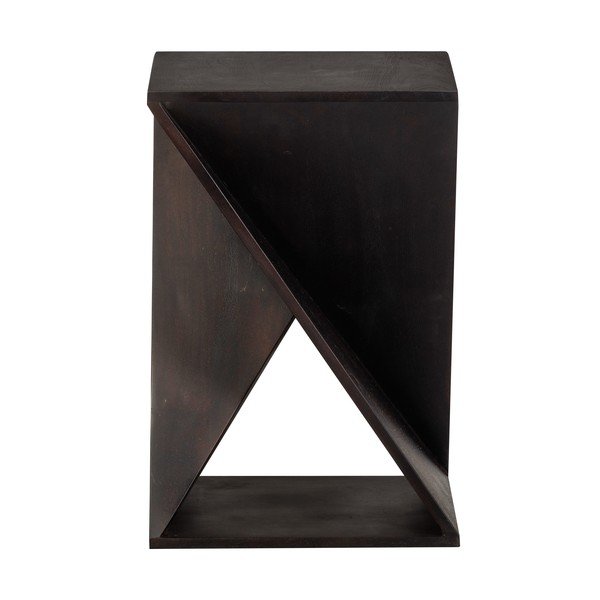 Odkladací stolík z masívu akácie 41x41 cm Ikem – WOOOD-image-2