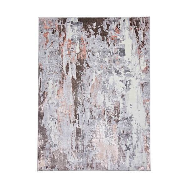 Sivo-ružový koberec Think Rugs Apollo, 160 x 220 cm